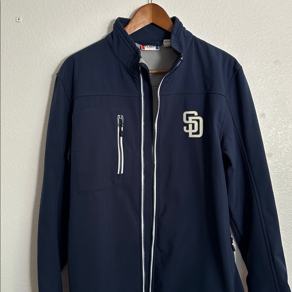Navy Blue SD Logo Jacket